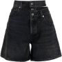 AGOLDE Shorts met tailleband Zwart - Thumbnail 1