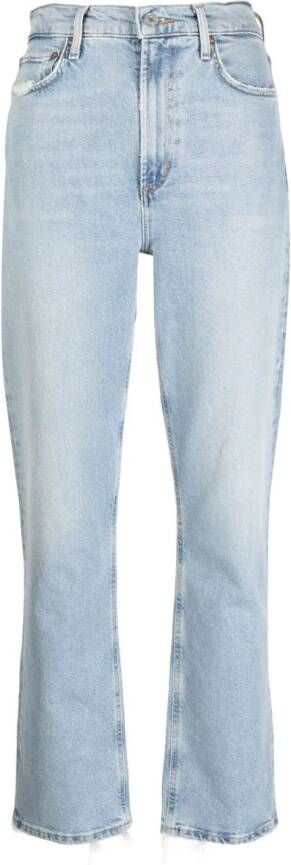 AGOLDE High waist jeans Blauw