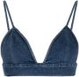 AGOLDE Cropped top Blauw - Thumbnail 1
