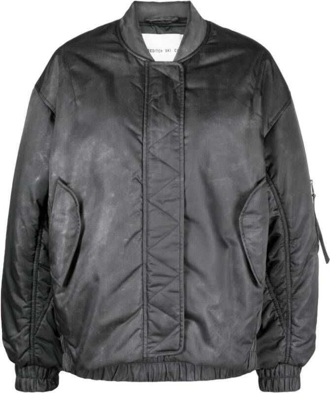 AGOLDE x Shoreditch Ski Club bomber jacket Grijs