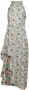 Agua By Agua Bendita Midi-jurk met bloemenprint Blauw - Thumbnail 1
