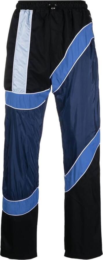 Ahluwalia Broek met colourblocking Blauw
