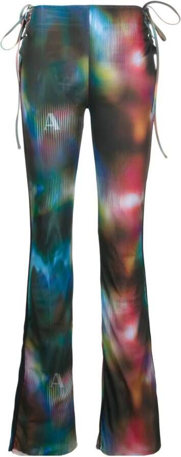Ahluwalia Flared broek Blauw