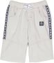 Aigner Kids Bermuda shorts met logoband Grijs - Thumbnail 1