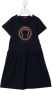 Aigner Kids Jurk met logoprint Blauw - Thumbnail 1