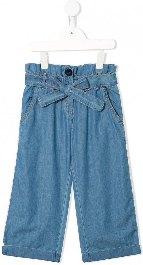 Aigner Kids Spijkerculotte Blauw