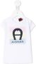 Aigner Kids T-shirt met logoprint Wit - Thumbnail 1