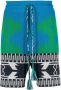 Alanui Zwembroek met abstract patroon Blauw - Thumbnail 1
