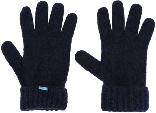 Alanui Handschoenen van kasjmier-zijde mix Blauw