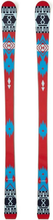 Alanui Ski's met print (170 cm) Rood
