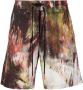 Alanui Shorts met print Bruin - Thumbnail 1