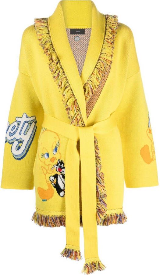 Alanui Cardigans Geel Dames