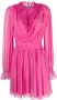 Alberta Ferretti Mini-jurk met kant Roze - Thumbnail 1