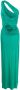 Alberta Ferretti Asymmetrische maxi-jurk Groen - Thumbnail 1