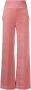Alberta Ferretti Broek met wijde pijpen Roze - Thumbnail 1