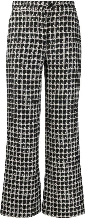 Alberta Ferretti Cropped broek Zwart