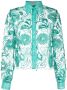 Alberta Ferretti Blouse met borduurwerk Groen - Thumbnail 1