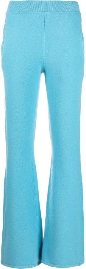 Alberta Ferretti Flared broek Blauw