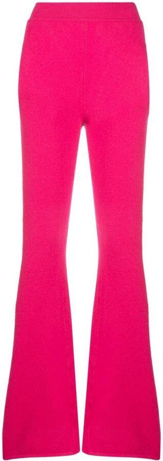 Alberta Ferretti Flared broek Roze
