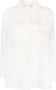 Alberta Ferretti Shirt met bloemenprint Wit - Thumbnail 1