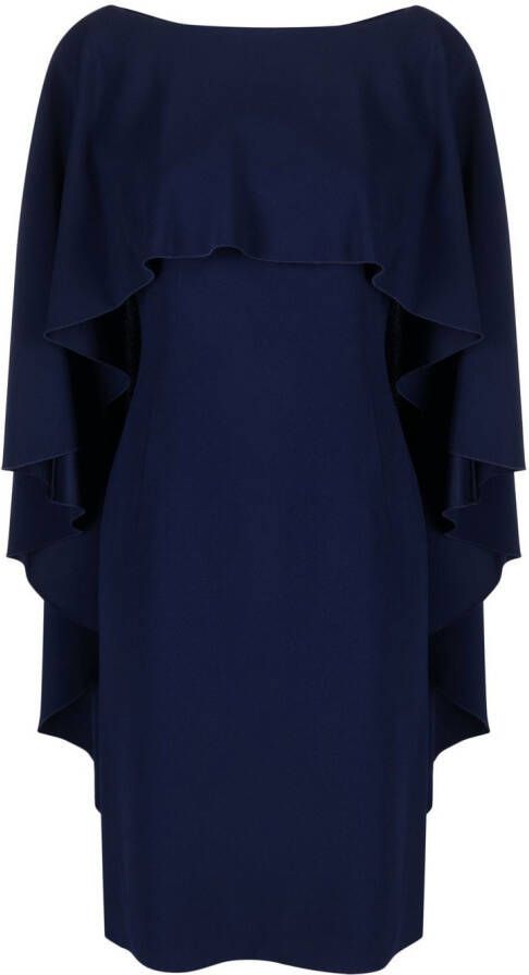 Alberta Ferretti Gelaagde jurk Blauw