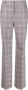 Alberta Ferretti Geruite broek Grijs - Thumbnail 1
