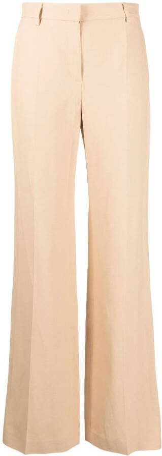 Alberta Ferretti High waist broek Beige