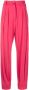 Alberta Ferretti High waist broek Roze - Thumbnail 1