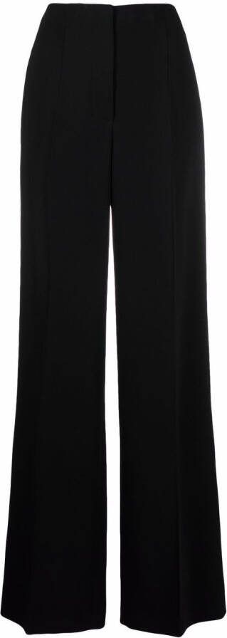 Alberta Ferretti High waist broek Zwart