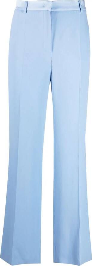 Alberta Ferretti High waist pantalon Blauw