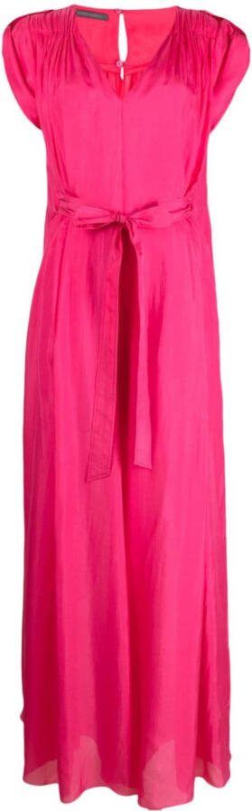 Alberta Ferretti Jumpsuit met gestrikte taille Roze