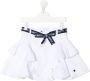 Alberta Ferretti Kids Rok met ruche afwerking Wit - Thumbnail 1