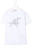 Alberta Ferretti Kids T-shirt met logo Wit - Thumbnail 1