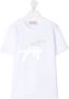 Alberta Ferretti Kids T-shirt met logoprint Wit - Thumbnail 1