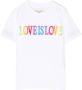 Alberta Ferretti Kids T-shirt met logoprint Wit - Thumbnail 1