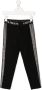 Alberta Ferretti Kids Trainingsbroek met zijstreep Zwart - Thumbnail 1