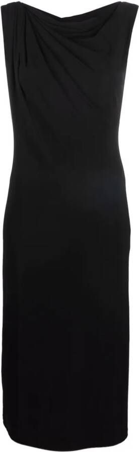 Alberta Ferretti Mouwloze mini-jurk Zwart
