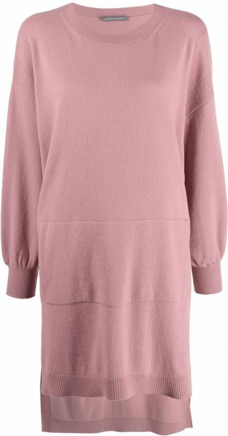 Alberta Ferretti Ruimvallende trui Roze