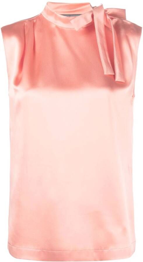 Alberta Ferretti Satijnen blouse Roze