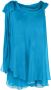 Alberta Ferretti Semi-doorzichtige blouse Blauw - Thumbnail 1
