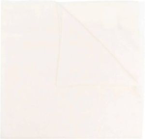Alberta Ferretti Sjaal met geometrische print Beige