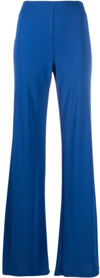 Alberta Ferretti Straight broek Blauw