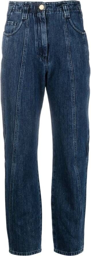 Alberta Ferretti Straight jeans Blauw