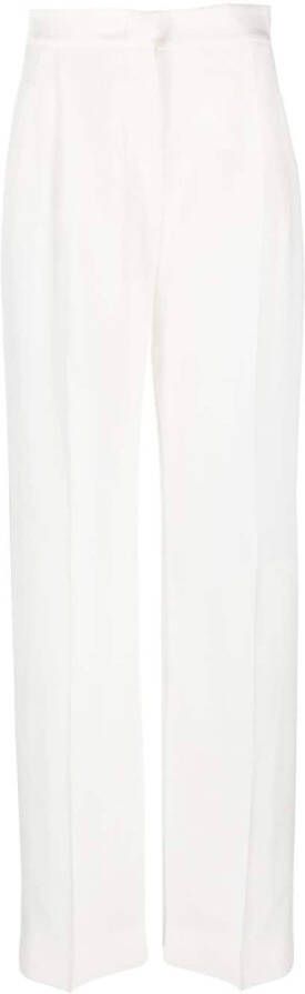 Alberta Ferretti Straight pantalon Wit