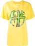 Alberta Ferretti T-shirt met print Geel - Thumbnail 1