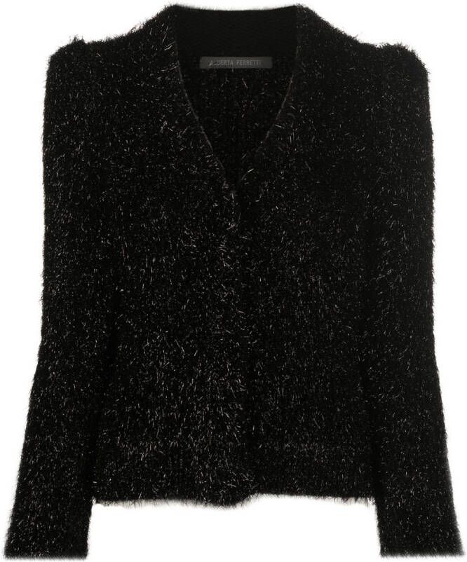 Alberta Ferretti Trui met V-hals Zwart
