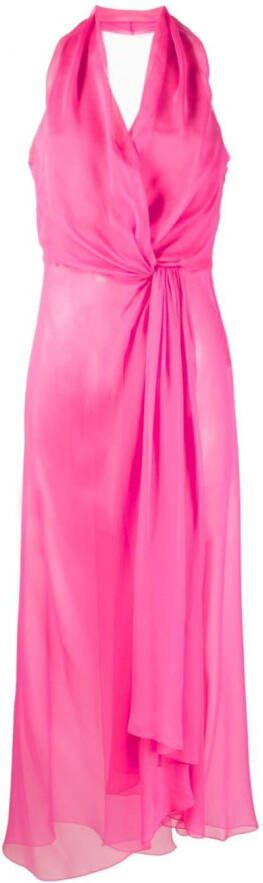 Alberta Ferretti Zijden top Roze