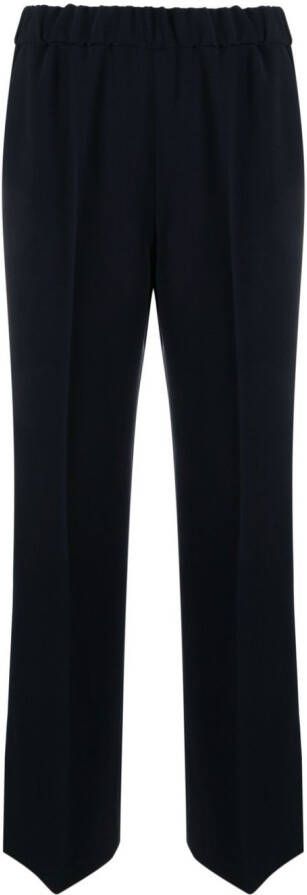 Alberto Biani Geruite broek Blauw