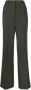 Alberto Biani Straight broek Groen - Thumbnail 1