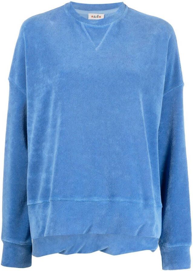 Alberto Biani Sweater met lange mouwen Blauw